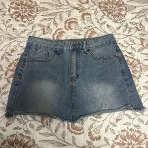 Jean skirt